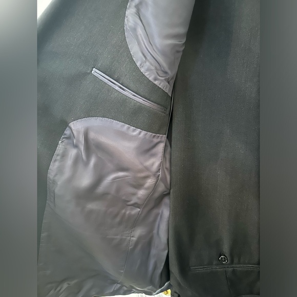 Jos A Banks Charcoal Suit- 46R/40W- Brand new - Picture 10 of 11